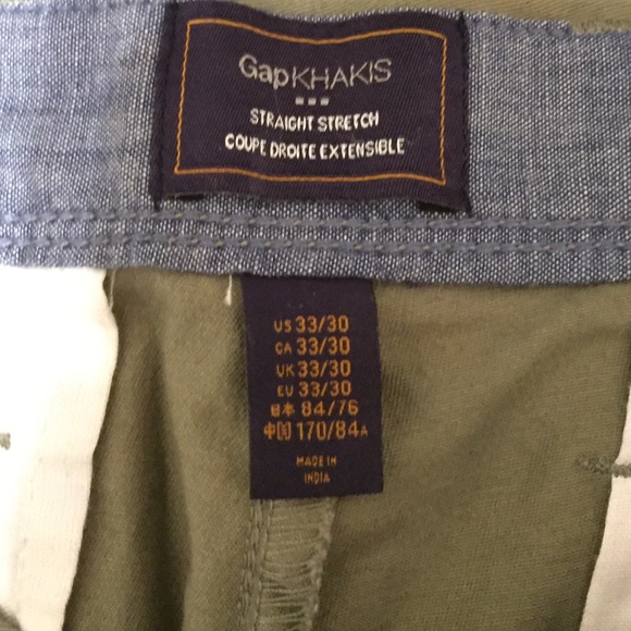 Straight fit khakis - Picture 3 of 3